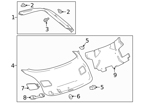 Interior Trim for 2018 Buick Regal Sportback #0