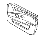 51416983601 - Body: Door Trim Panel for BMW: 528i, 528i xDrive, 528xi, 535i, 535i xDrive, 535xi, 550i, M5 Image
