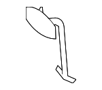 51417076808 - Body: Nameplate for BMW: 528i, 528i xDrive, 528xi, 535i, 535i xDrive, 535xi, 550i, M5 Image