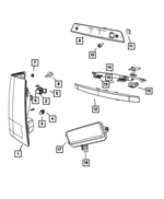 6035211 - Electrical: Snap In Nut for Mopar Image
