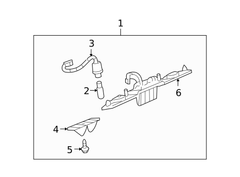 License Lamps for 2007 Pontiac Torrent #0