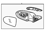876103W550 - : Mirror Assembly for Kia: Sportage Image