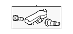 28103FL020 - Tire &amp; Wheel: Tire Pressure Monitoring System (TPMS) Sensor for Subaru Image