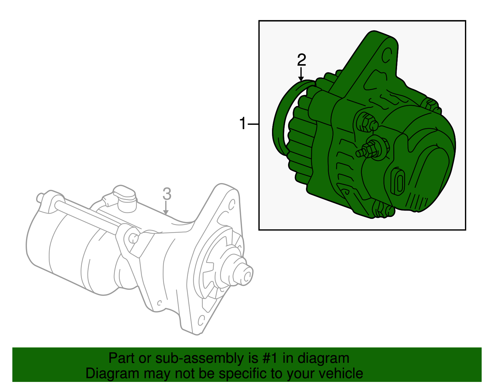 1998-2002 Toyota Corolla Alternator 27060-0D010-84 | OEM