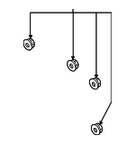 985919 - Electrical: Tail Lamp Assembly Nut for Volvo Image