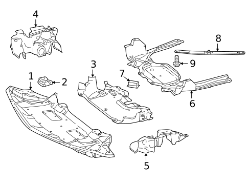 Splash Shields for 2014 Mercedes-Benz SLK250 #0