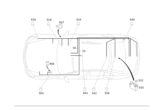 6540368164 - Electrical System: Contact Socket Housing for Mercedes-Benz: C250, C300, C350, CLA250, CLA35 AMG, CLA45 AMG, CLA45 AMG S, GL350, GL450, GL550, GL63 AMG, GLE300d, GLE350, GLE400, GLE43 AMG, GLE450 AMG, GLE550e, GLE63 AMG, GLE63 AMG S, GLS350d, GLS450, GLS550, GLS63 AMG, ML250, ML350, ML400, ML550, ML63 AMG Image image