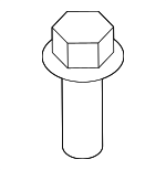 MS240188 - Body: Seat Adjust Assembly Mount Bolt for Mitsubishi: Lancer, Mirage G4, Outlander, Outlander PHEV, Outlander Sport Image