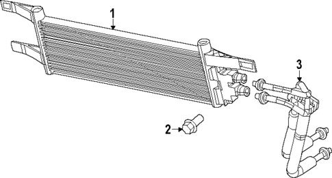Trans Oil Cooler for 2025 Jeep Compass #0