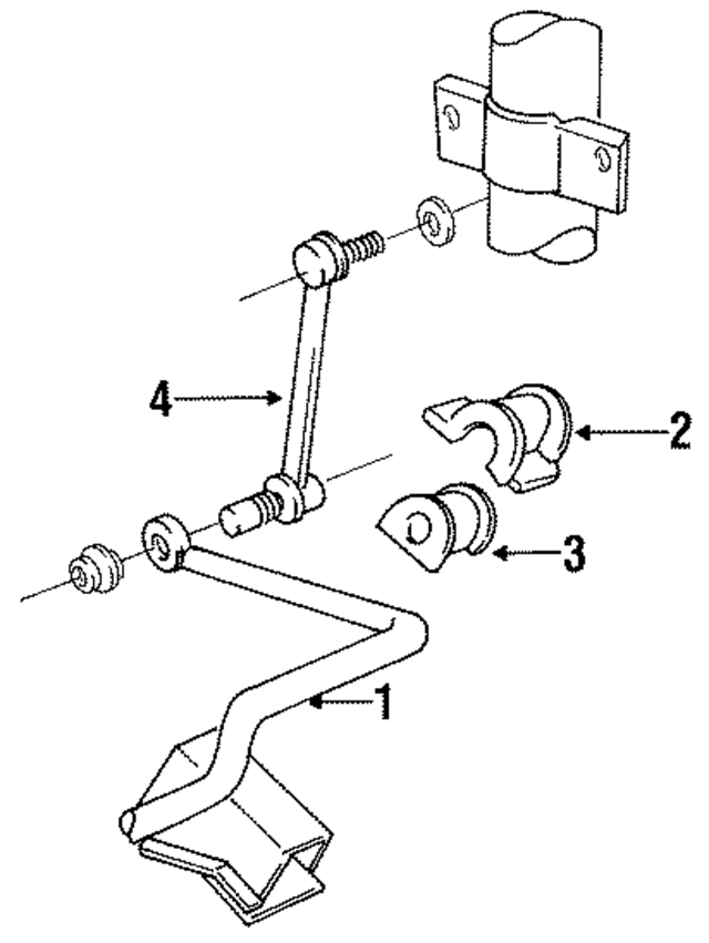 FODZ5493C - Suspension: Stabilizer Bar Bushing for Ford Image