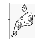 22712053 - Body: Wheelhouse Assembly for Saturn: LW1, LW2, LW200, LW300 Image image