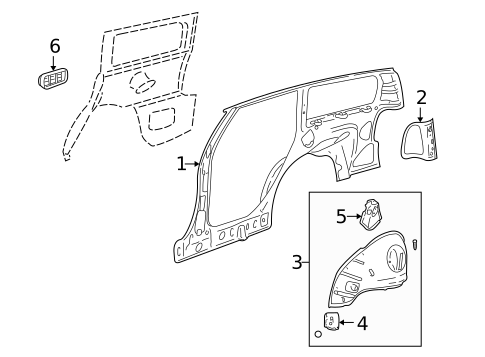 Inner Structure for 2000 Saturn LW1 #0