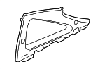 84130ST7A00ZA - Body: Upper Quarter Trim for Acura Image