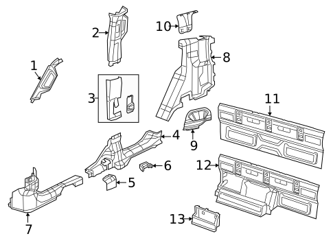Interior Trim - Roll Bar for 2025 Jeep Gladiator #0