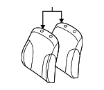 7155852R41E1 - : Seat Back for Toyota Image