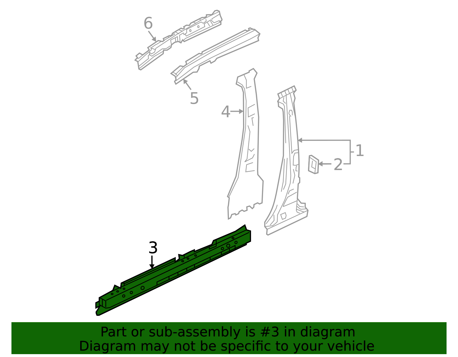 KMY6-70-27Y - Rocker Panel Reinforcement - 2024-2025 Mazda | Mazda