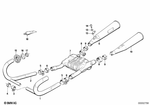 18121452097 - : Front Muffler for BMW-Motorrad Image