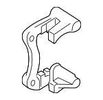 1J0615425F - Brakes: Carrier for Volkswagen: Golf, R32 Image