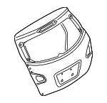 KMA0MJM0MA - Body: Lift Gate for Nissan: Rogue, Rogue Select Image