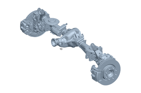 Rear Axle Assembly for 2016 Mercedes-Benz G 65 AMG&reg; #0