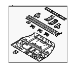 65520GO000 - Body: Front Floor Pan for Hyundai Image