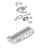 68038158AA - Fuel: Hex Flange Head Bolt, Mounting for Mopar Image