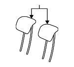 16497003507H23 - Body: Headrest for Mercedes-Benz Image