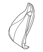 23691009063F59 - Body: Seat Back Cover for Mercedes-Benz Image