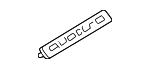 81A853191C3Q7 - Body: Ornament for Audi: A3, A3 Quattro, RS3, S3 Image