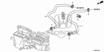 79721TA0A01 - Electrical/Exhaust/Heater/Fuel: HOSE, WATER INLET for Honda Image