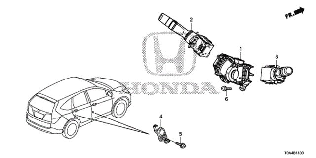 Combination Switch for 2016 Honda CR-V #0