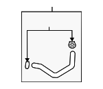 PX0415186A - : Water Hose for Mazda: 3 Image