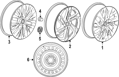 Wheels for 2025 Buick Enclave #0