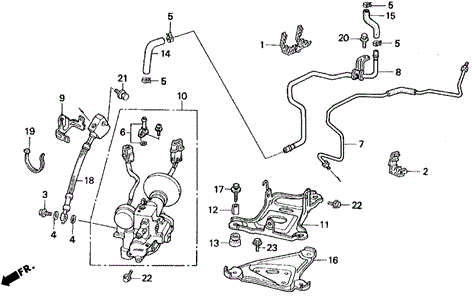 ABS Accumulator for 1993 Honda Accord #0