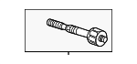 85635435 - Steering: Inner Tie Rod for Acura Image