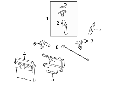 Secondary Ignition for 2009 Lincoln Navigator #0