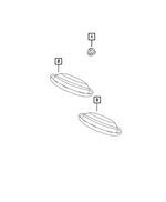 68081609AA - Electrical: Floor Plug for Dodge: Durango | Jeep: Grand Cherokee, Grand Cherokee WK Image