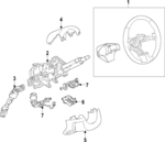 84557920 - : Steering Wheel for Cadillac: XTS Image
