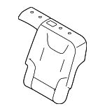 89351CV000 - Body: Seat Back Pad for Kia: EV6 Image