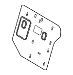 89344CV020CVH - Body: Seat Back Panel for Kia: EV6 Image