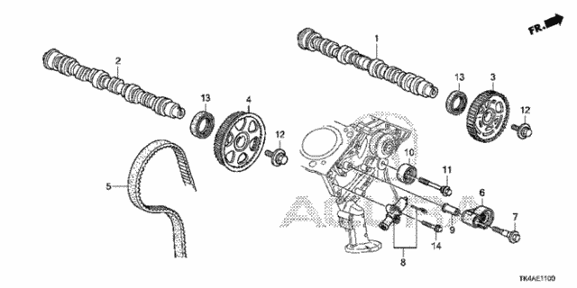 Camshaft - Timing Belt for 2014 Acura TL #0