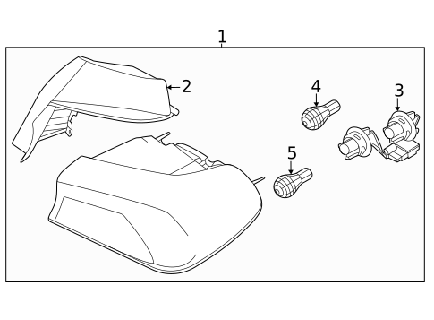 Bulbs - Chassis for 2022 Kia K5 #0