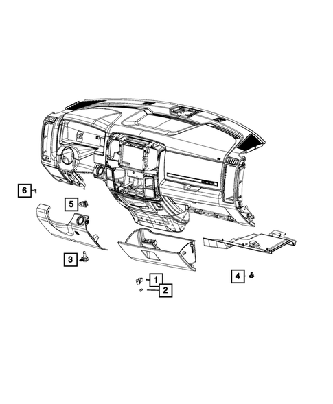 Lamps-Interior and Exterior for 2019 Ram 1500 Classic #6