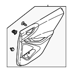 83307G2100YGE - : Door Trim Panel for Hyundai Image