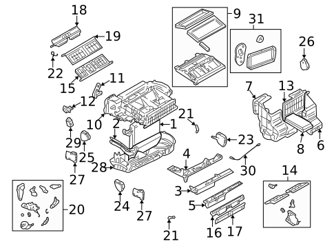 Heater for 2006 Buick Rendezvous #0