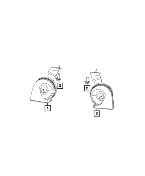 Horns for 2022 Dodge Challenger #0