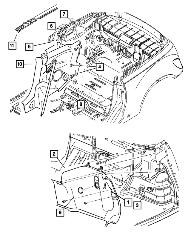 « HX32DKAAB – Interior Trim : Prise électrique Bouchon pour Mopar Image »
