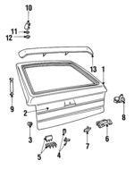 90244661 - Body: Lift Gate for GM Image