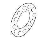 4346660A00 - Suspension: Hub &amp; Bearing Lock Washer for Suzuki Image