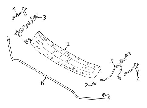 Actuator for 2020 Jaguar I-Pace #0